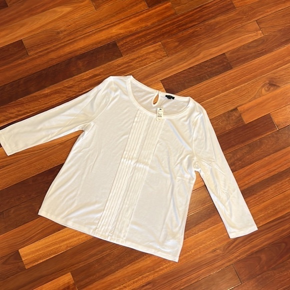 ⭐️ New 3 Piece Bundle Outfit Talbots Cardigan Top & Skort Size PXL - Picture 6 of 16